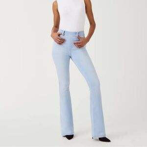 SPANX Flare Jean In Retro Light Wash